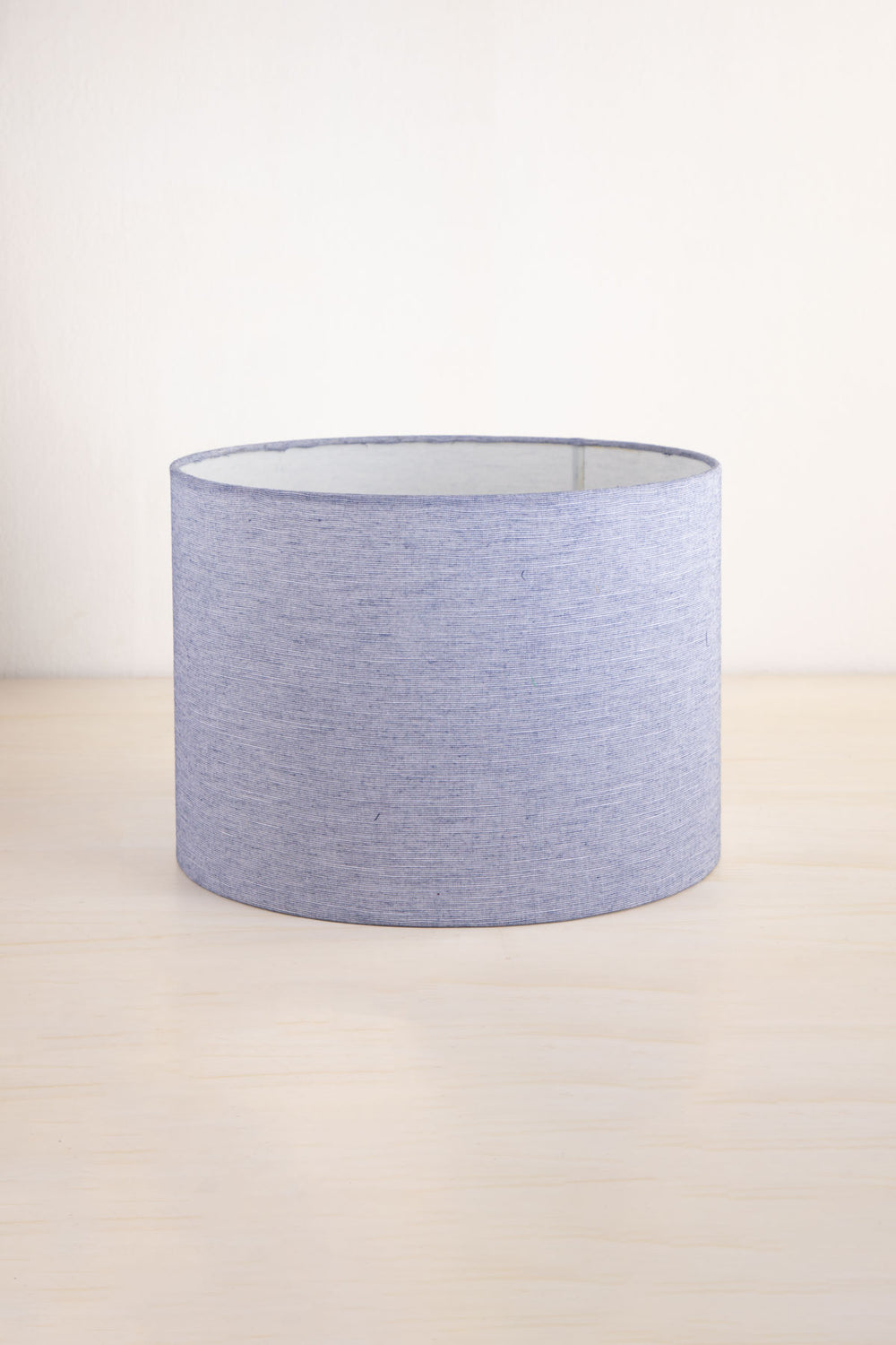 LAMPSHADES Solid Large Drum Lampshade (Blue)