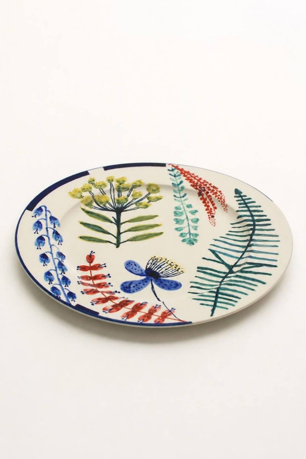 SERVING PLATTERS Wonderland Ceramic Round Platter