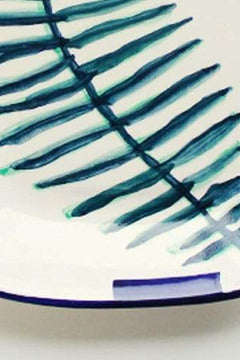 SERVING PLATTERS Wonderland Ceramic Snack Tray