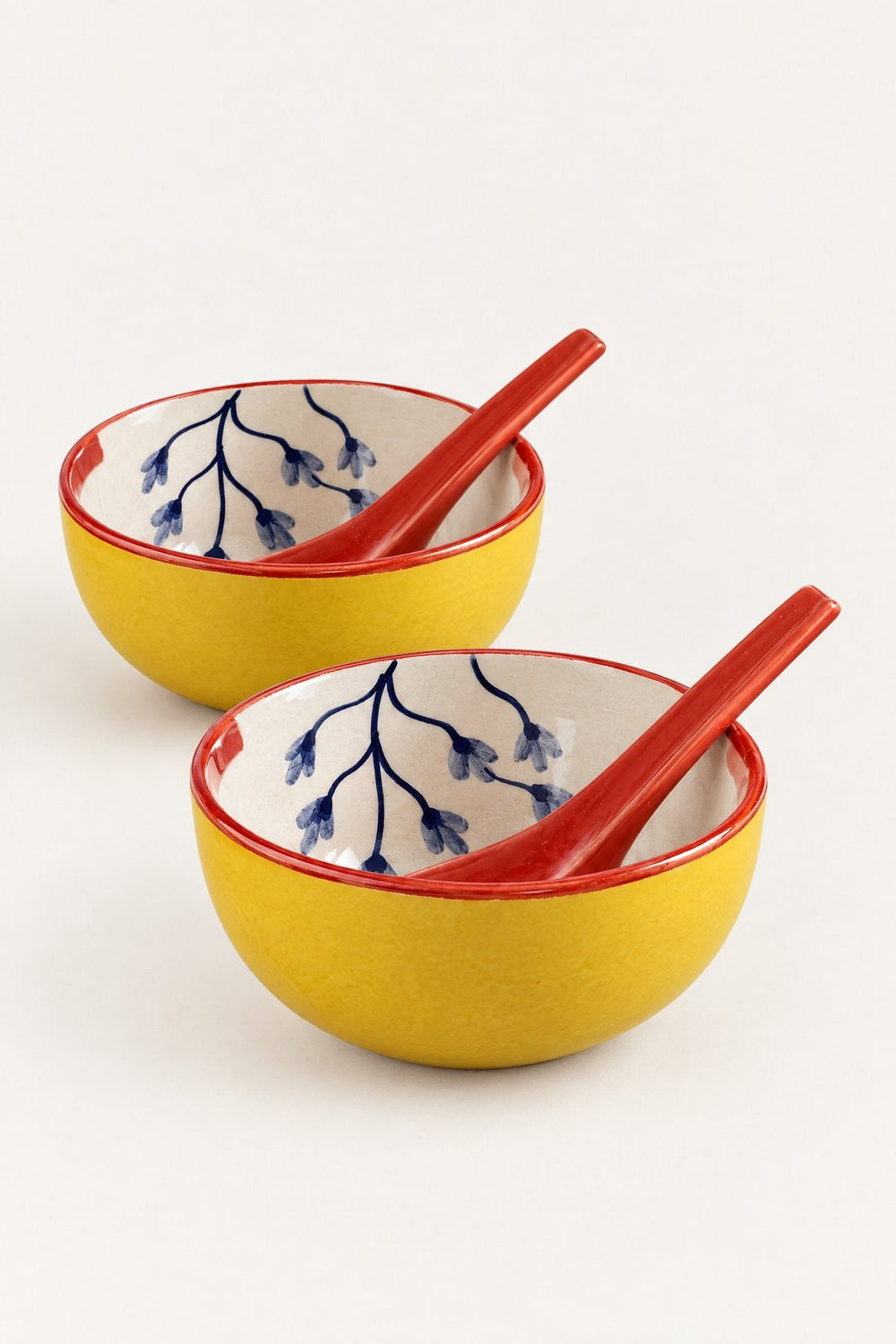BOWLS Wonderland Ceramic Soup Bowl (Set Of 2)