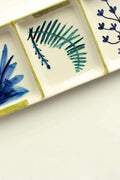 SERVING PLATTERS Wonderland Ceramic Three Part Server