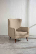 Bluez Accent Chair in Cornstalk Fabric