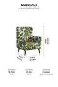 ARMCHAIRS & ACCENTS Bluez Teak Wood Armchair