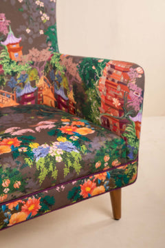ARMCHAIRS & ACCENTS Bluez Teak Wood Armchair