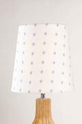 Lighting Bundle Bulb Table Lamp with Dobby Taper Lampshade (Grey)