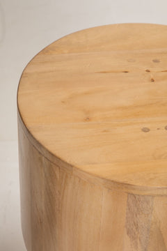 SIDE TABLES Burl Side Table
