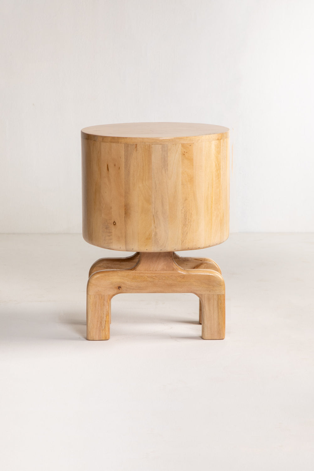 SIDE TABLES Burl Side Table