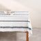 Aattur Black And White Table Cover
