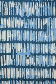 PRINT & PATTERN UPHOLSTERY FABRICS Agama Printed Upholstery Fabric (Coastal Blue)