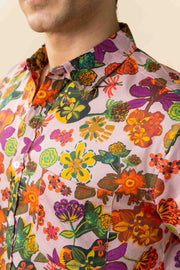 SHIRTS Ageli Field Printed Shirt (Lavender Meadow)