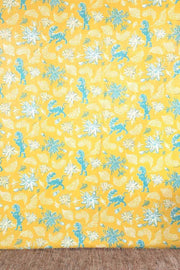 PRINT & PATTERN UPHOLSTERY FABRICS Ahnan Printed Upholstery Fabric (Yellow)