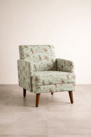 PRINT & PATTERN UPHOLSTERY FABRICS Ahnan Printed Upholstery Fabric (Icy Green)