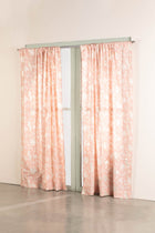 Ahnan Peach Sheer Curtain