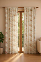 Ahnan Icy Green Cotton Drapes And Blinds