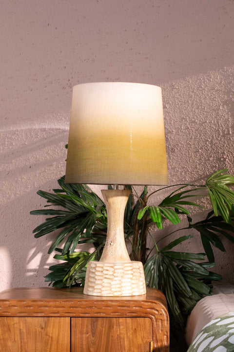 LAMPSHADES Akshaya Medium Taper Lampshade (Olive Green)