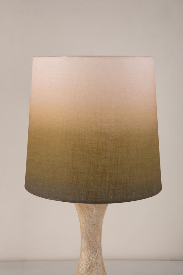 Akshaya Medium Taper Lampshade (Olive Green)
