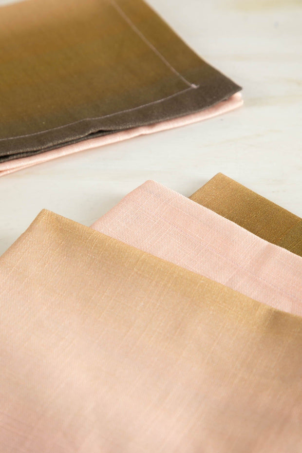 NAPKINS Akshaya Olive Green Dinner Napkin (Set Of 4)