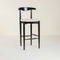 Andaman Teak Wood Bar Chair (Charcoal)