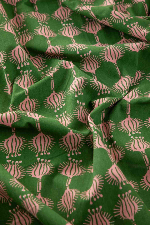 PRINT & PATTERN UPHOLSTERY FABRICS Aphim Printed Upholstery Fabric (Green Daze) (Copy)