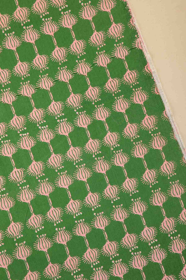 PRINT & PATTERN UPHOLSTERY FABRICS Aphim Printed Upholstery Fabric (Green Daze) (Copy)