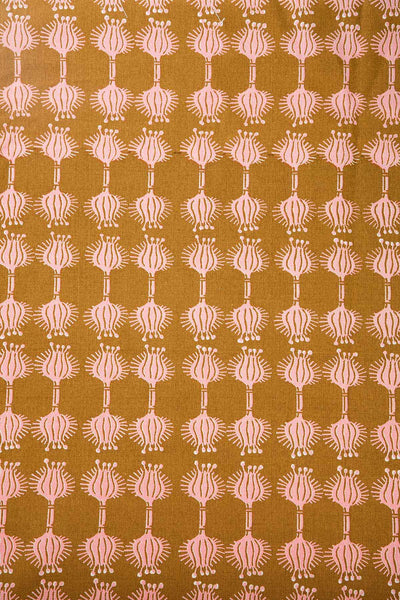 PRINT & PATTERN UPHOLSTERY FABRICS Aphim Printed Upholstery Fabric (Brown Haze )