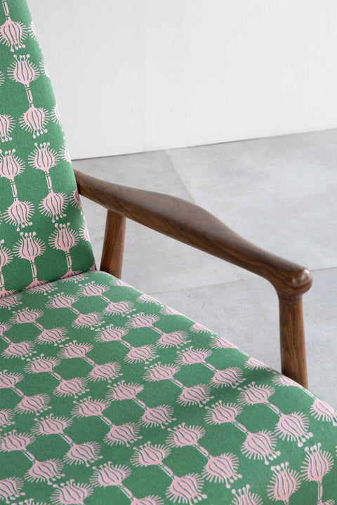 PRINT & PATTERN UPHOLSTERY FABRICS Aphim Printed Upholstery Fabric (Green Daze)