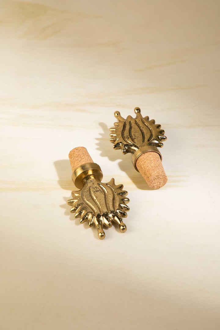 BAR TOOLS Aphim Pod Wine Stopper (Set of 2)