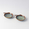 Apple Ceramic Snack Plate (Set Of 2)