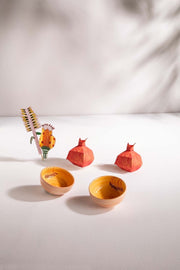 BOWLS Arakta Ceramic Katori (Set Of 2)