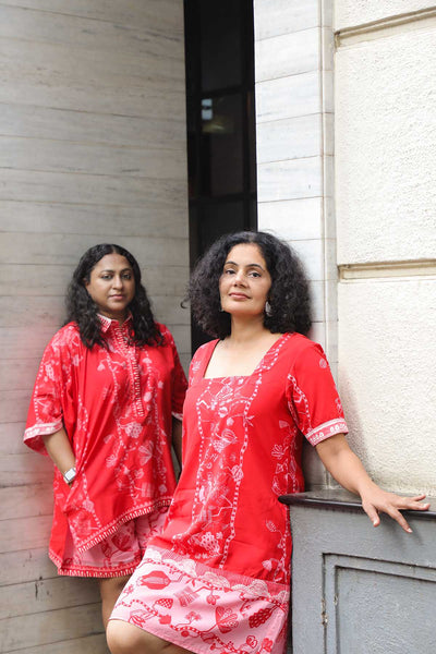 DRESSES Arakta Short Dress (Relentless Red)