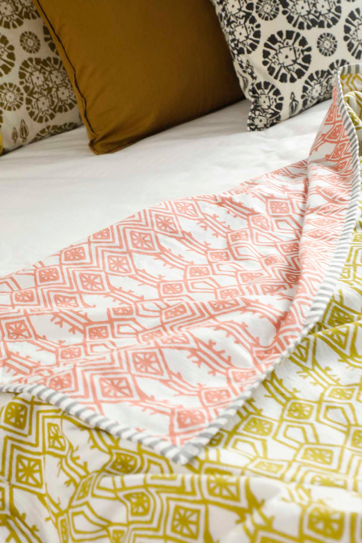 PRINT & PATTERN DOHARS Arka Dohar (Pure Cotton And Flannel)