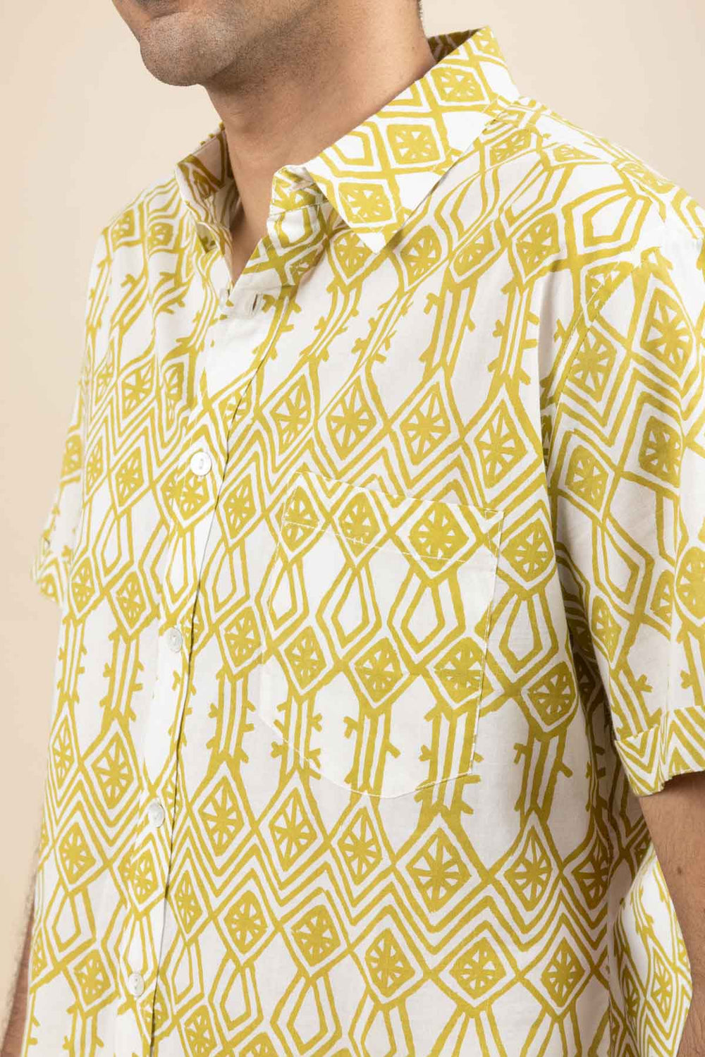 SHIRTS Arka  Printed Shirt (Liquid Lime)