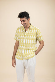 SHIRTS Arka  Printed Shirt (Liquid Lime)