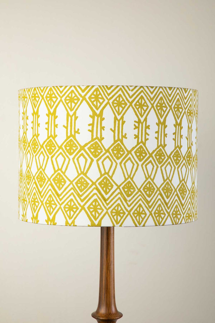 LAMPSHADES Arka Large Drum Lampshade (Liquid Lime)