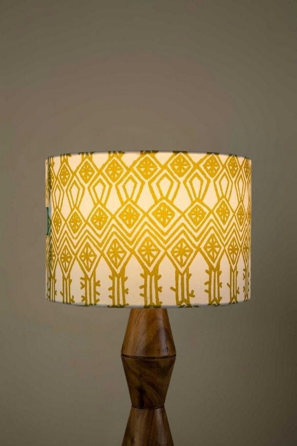 LAMPSHADES Arka Medium Drum Lampshade (Liquid Lime)