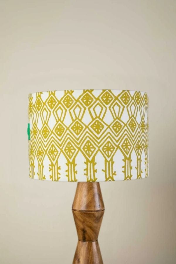LAMPSHADES Arka Medium Drum Lampshade (Liquid Lime)