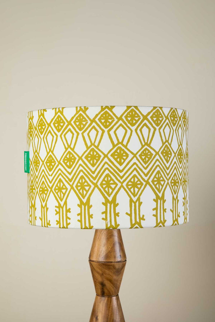 LAMPSHADES Arka Medium Drum Lampshade (Liquid Lime)