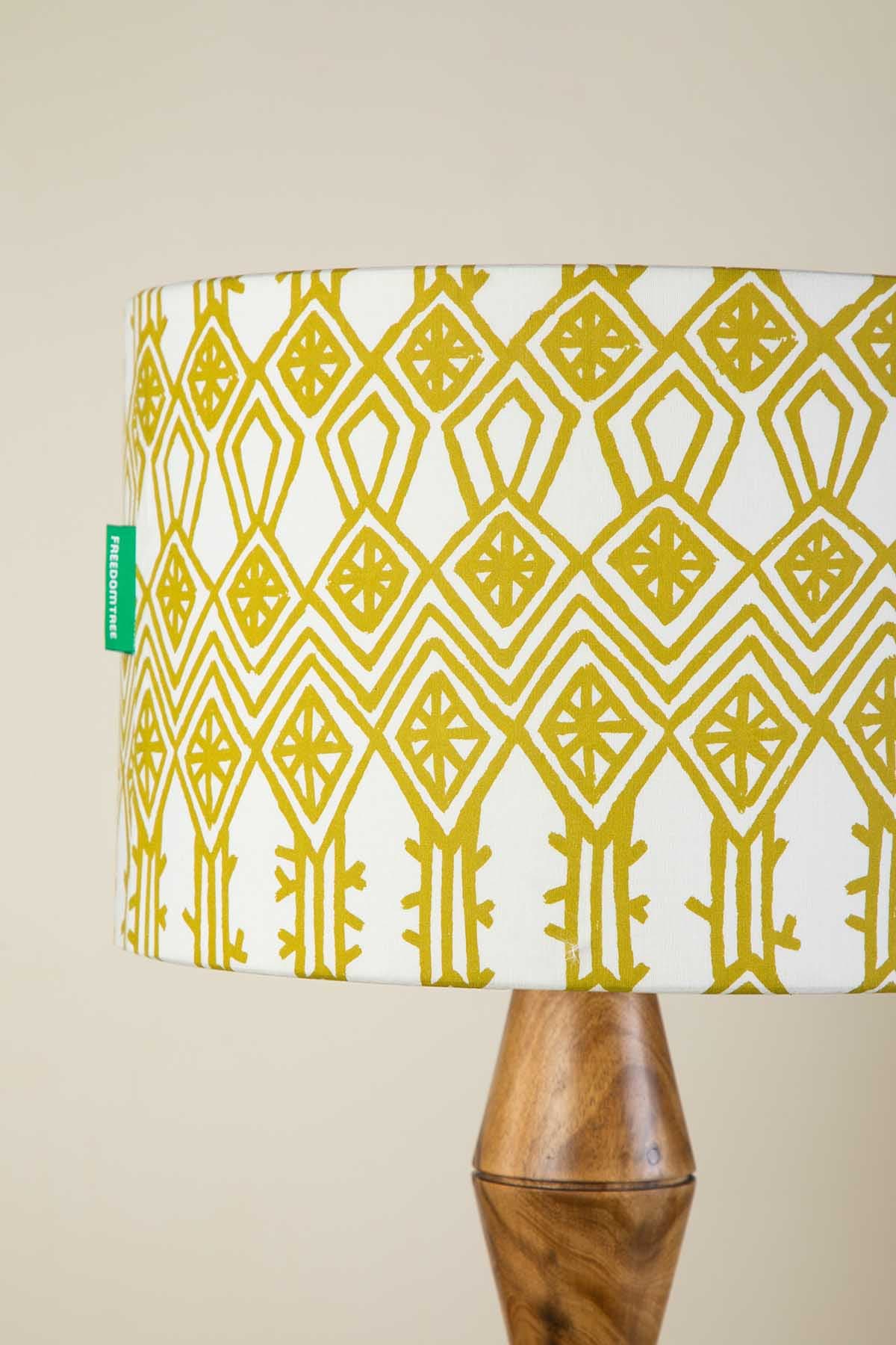LAMPSHADES Arka Medium Drum Lampshade (Liquid Lime)