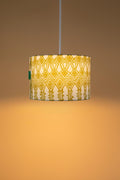 PENDANT LAMPS Arka Medium Drum Pendant (Liquid Lime)