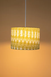 PENDANT LAMPS Arka Large Drum Pendant (Liquid Lime)