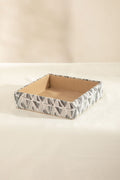 BASKETS & TRAYS Assorted Square Fabric Storage Box