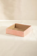 BASKETS & TRAYS Assorted Square Fabric Storage Box