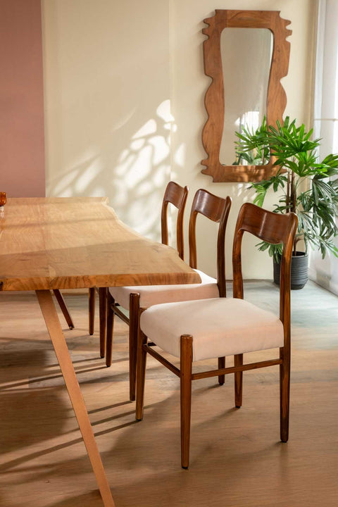 DINING CHAIRS Ay`S Retro Teak Wood Chair