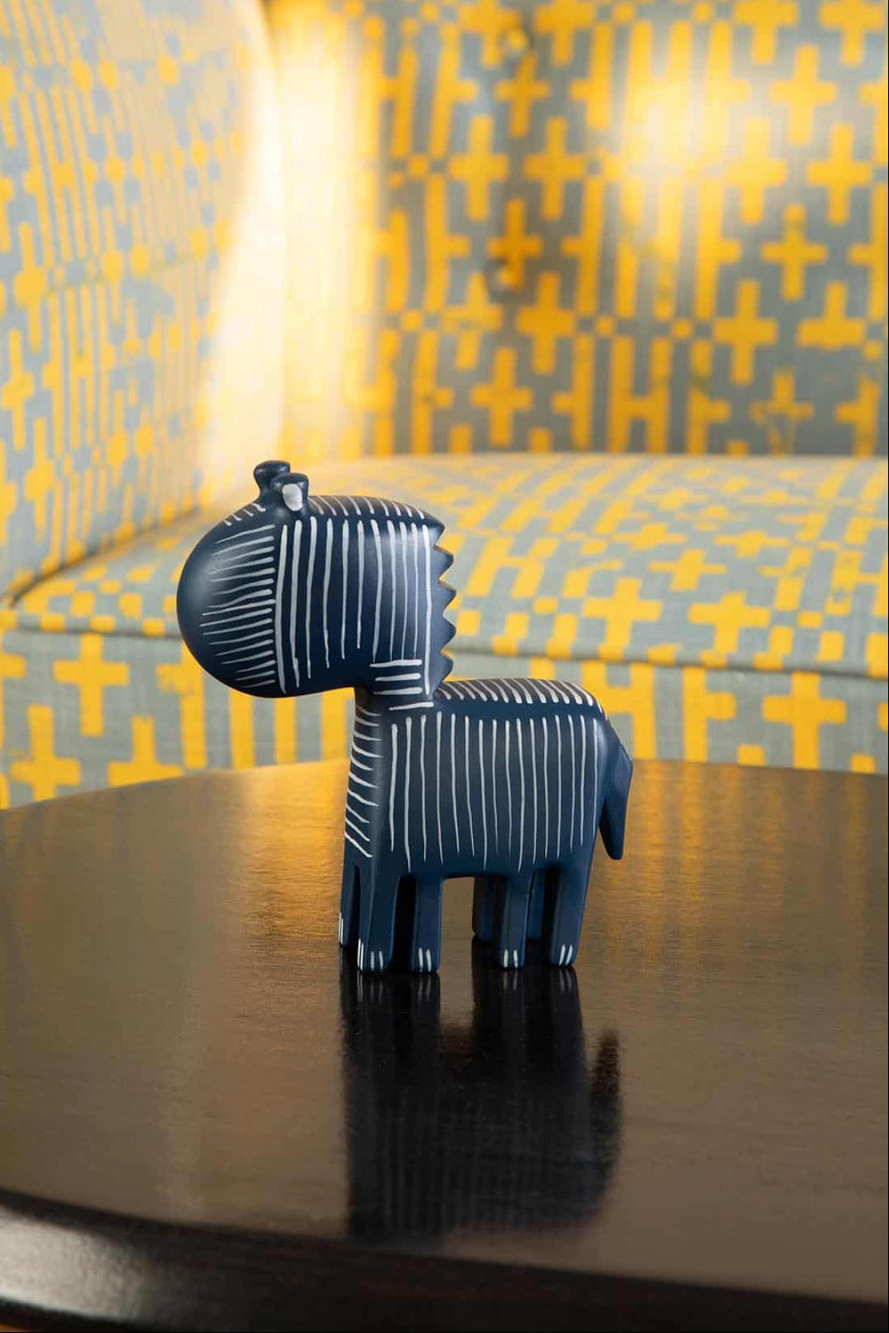 FIGURINES Baby Blue Zaza Deep Blue Animal Figurine