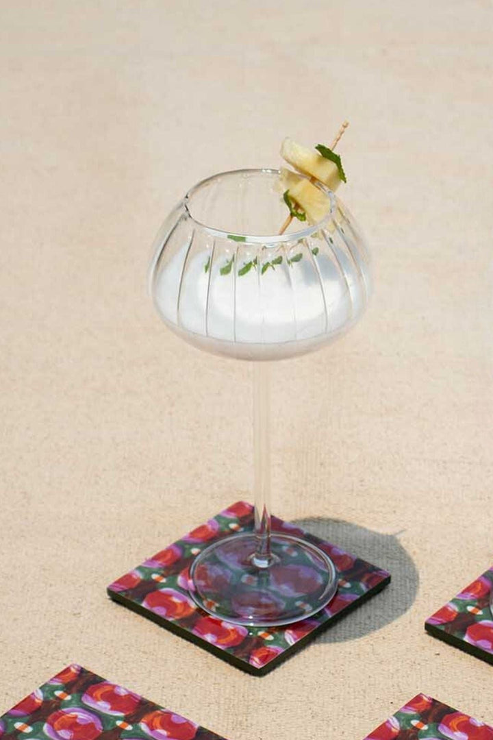 DRINKING GLASSES Balloon Wine Glass  (Set Of 2)