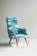 Salaka Ocean Blue Fabric