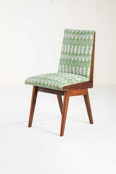 Baro Straight Back Teak Wood Chair