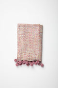 THROWS Bedrock Pink Sand Sofa Throw