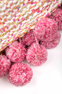 THROWS Bedrock Pink Sand Sofa Throw