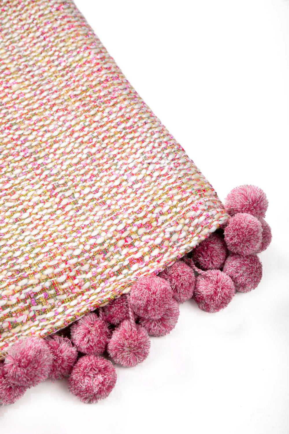 THROWS Bedrock Pink Sand Sofa Throw